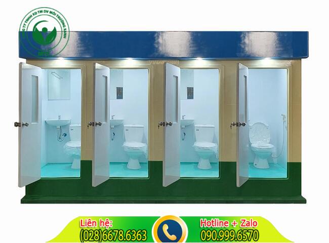 Dịch vụ cho thu&ecirc; nh&agrave; vệ sinh di động