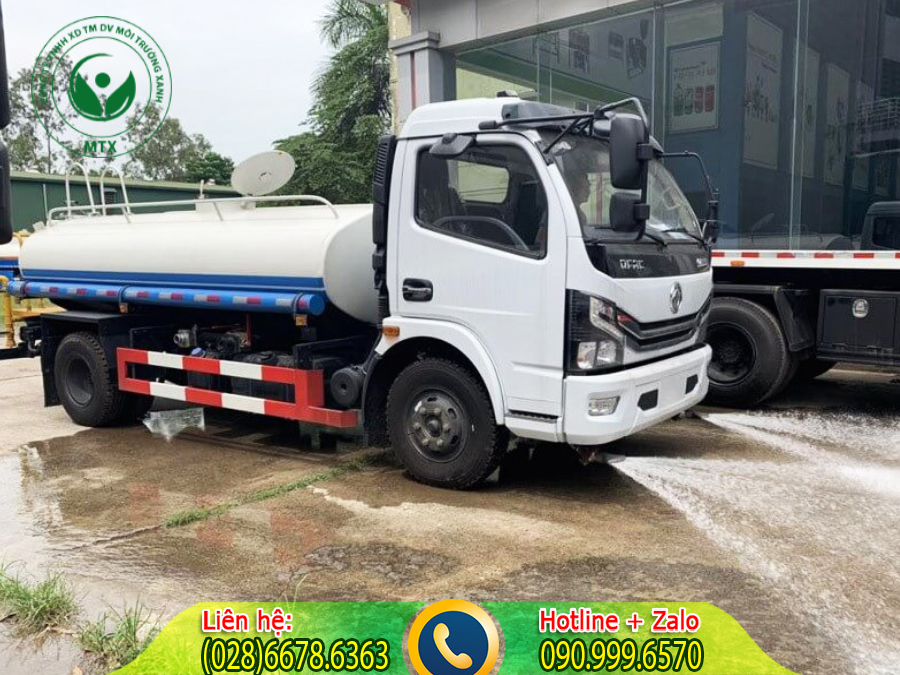 Cho thu&ecirc; xe tưới nước rửa đường