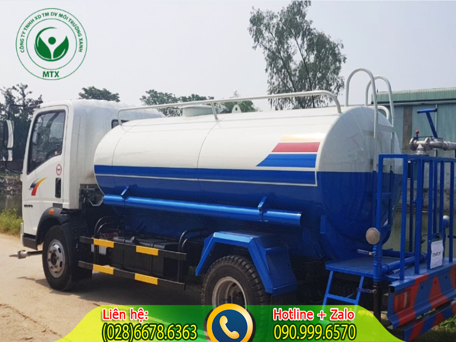 Cho thu&ecirc; xe bồn chở nước c&ocirc;ng tr&igrave;nh v&ocirc; c&ugrave;ng quan trọng