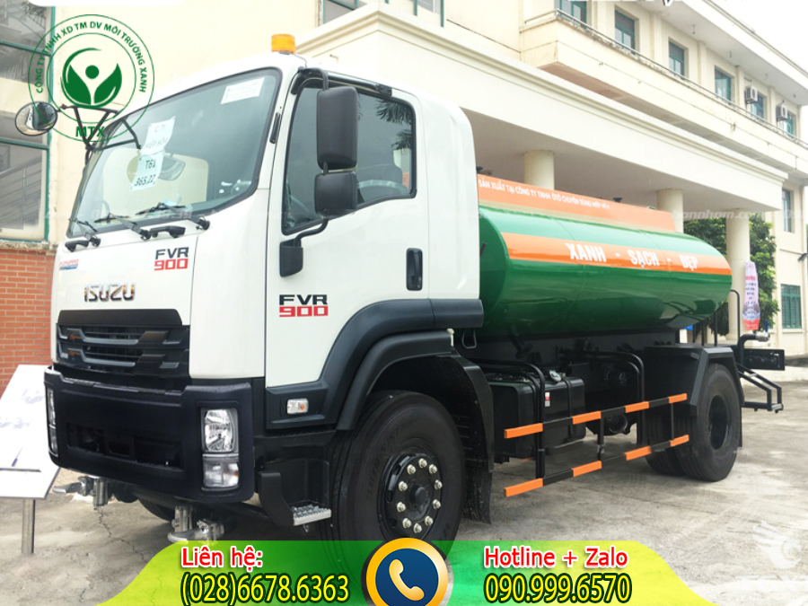 Thu&ecirc; xe bồn chở nước bể bơi M&ocirc;i Trường Xanh quy tr&igrave;nh minh bạch