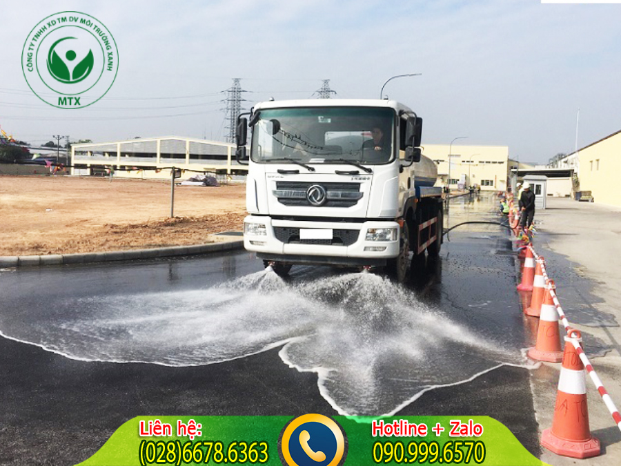 Cho thu&ecirc; xe bồn chở nước sạch MTX