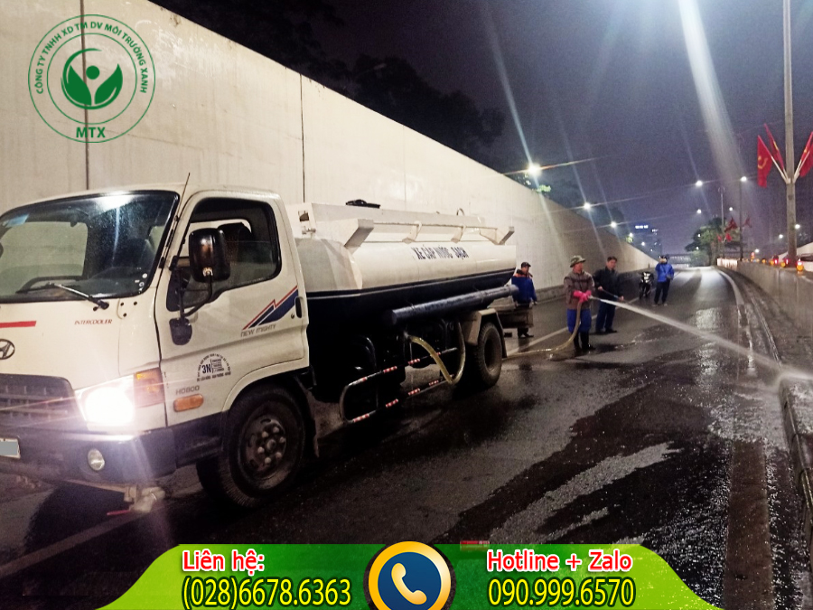 Cho thu&ecirc; xe tưới nước rửa đường với nhiều lợi &iacute;ch