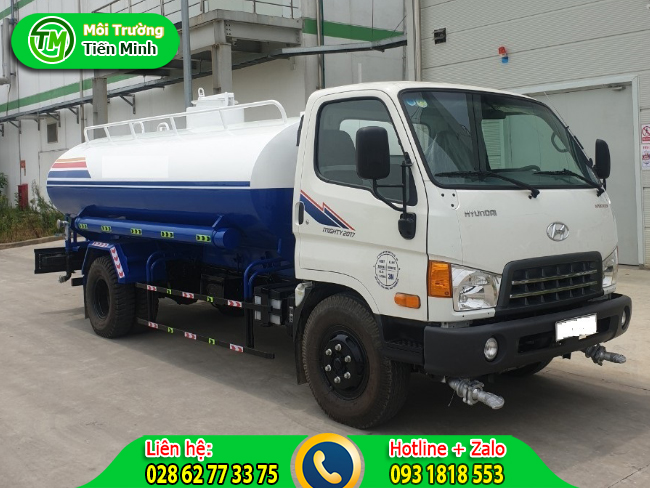 Cho thu&ecirc; xe bồn tưới nước rửa đường uy t&iacute;n