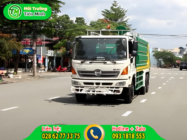 Cho thu&ecirc; xe bồn chở nước tưới c&acirc;y tiện lợi