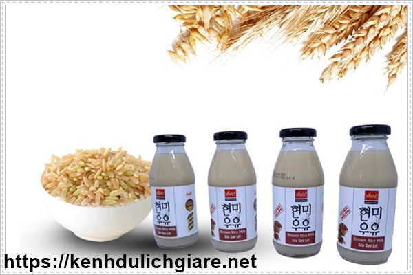 Sữa gạo rất &iacute;t chất b&eacute;o rất tốt cho dinh dưỡng thể h&igrave;nh
